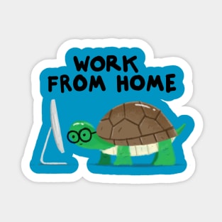 Work From Home Sticker